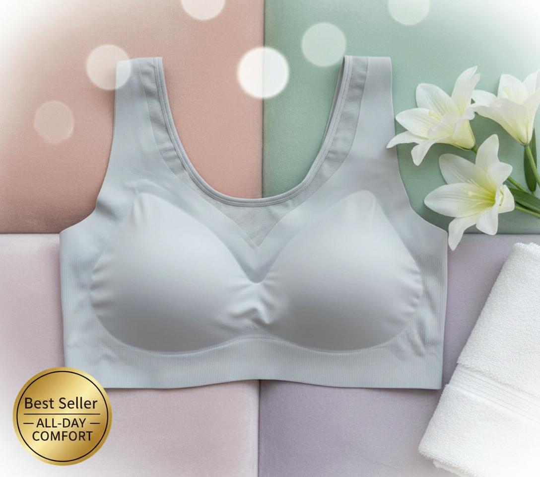 Nikita's Design Hayalet Sütyen, Crop - Gri