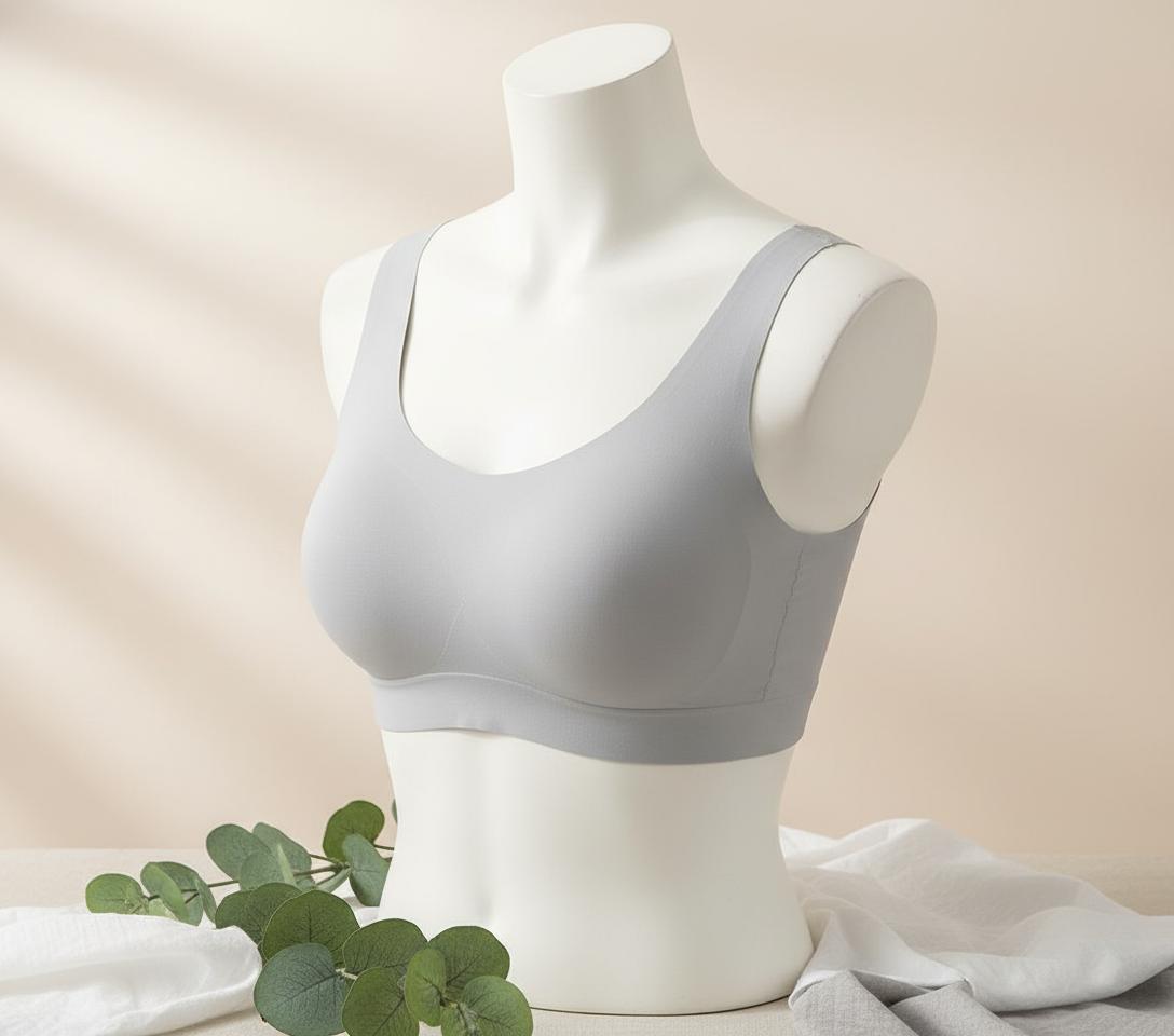 Nikita's Design Hayalet Sütyen, Crop - Gri - Görsel 2