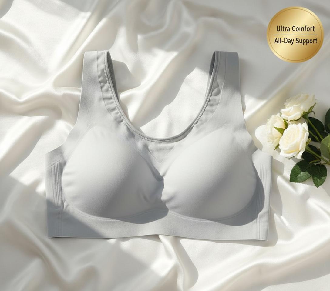 Nikita's Design Hayalet Sütyen, Crop - Gri - Görsel 3