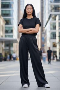 Oysho Kumaş Eşofman Altı - Siyah