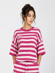Nikitas Design Oversize Çizgili Triko